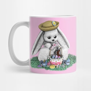 Easter Bunny and Basket Mug